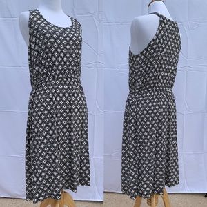 Black and White Dress